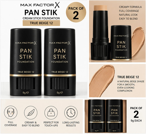 Pack max factor pan stik - max,