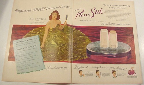 1948 rita hayworth max - max, factor